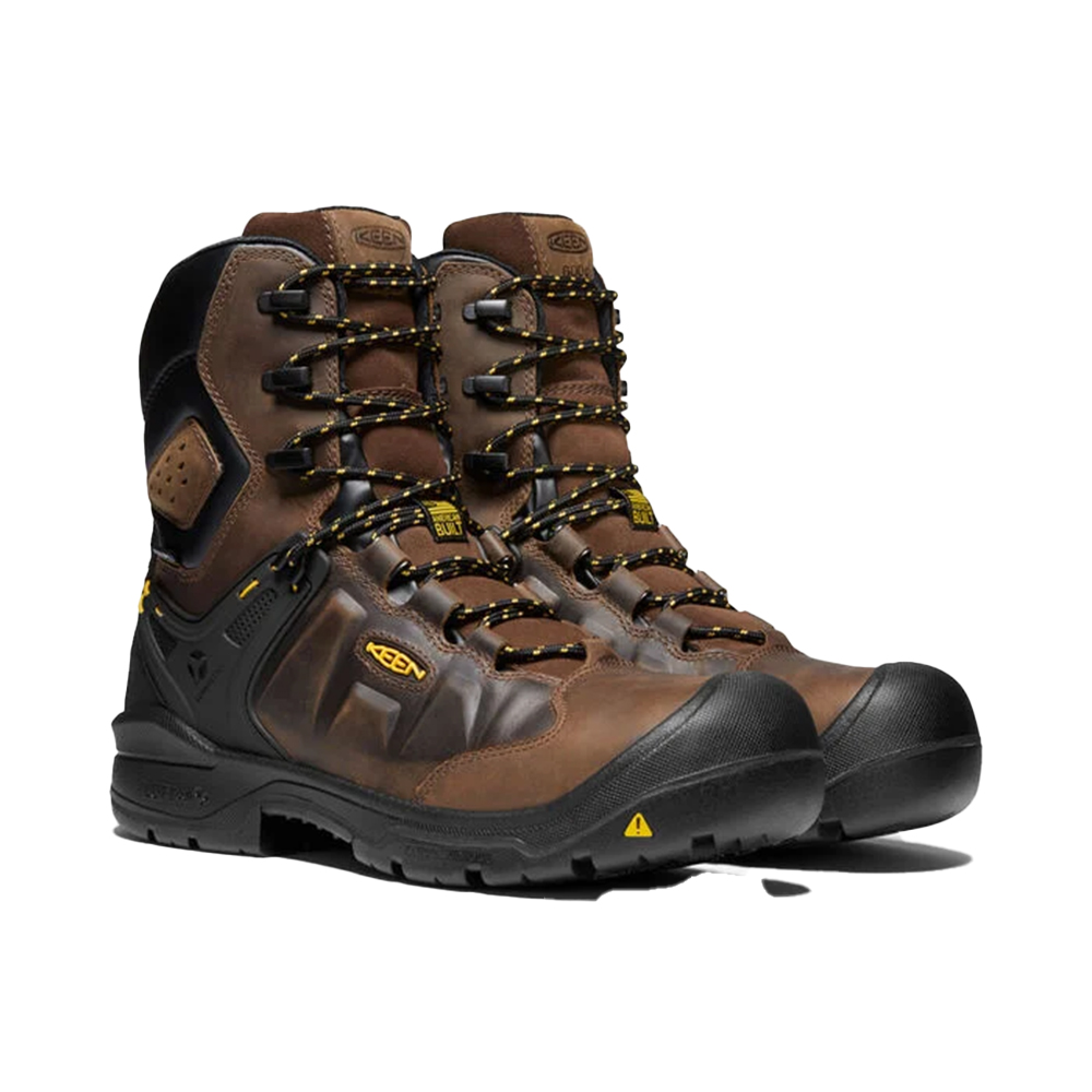 Keen Men's Dover 8 Inch Insulated Waterproof Work Boots with Carbon-Fiber Toe from GME Supply